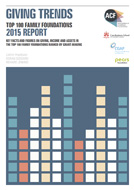 Family Foundation giving trends 2015 report cover